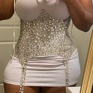 Got it for my birthday but I broke my toe it has matching peep toe boots